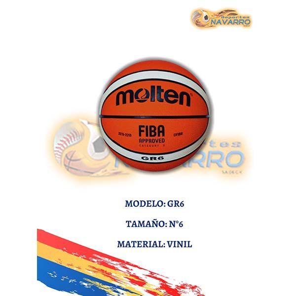 Balón Molten No. 6 GR6
