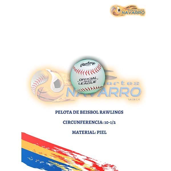 Pelota de Béisbol Rawlings