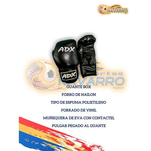 Guante de Boxeo ADX Negros