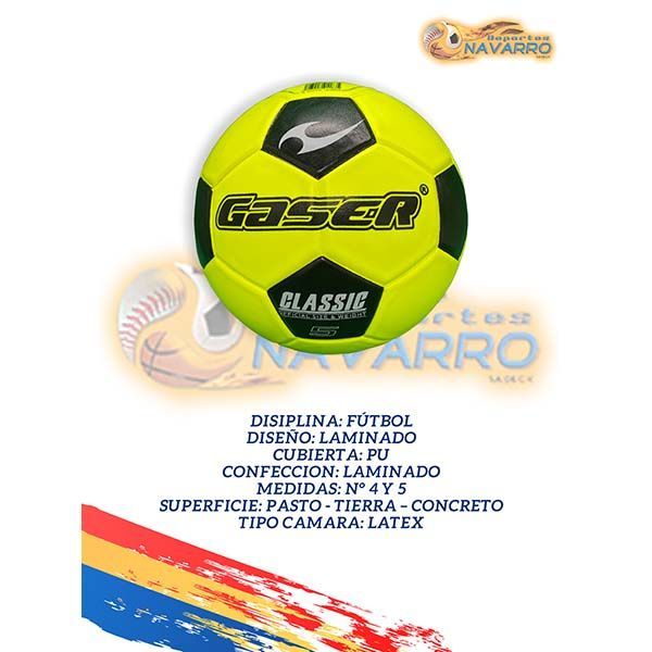 Balón de Futbol Gaser