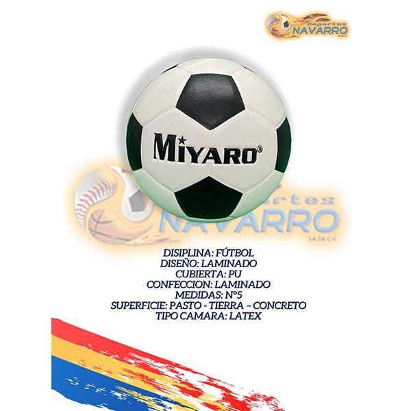 Balón de Futbol Miyaro