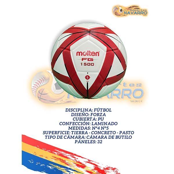 Balón de Futbol Molten FG 1500