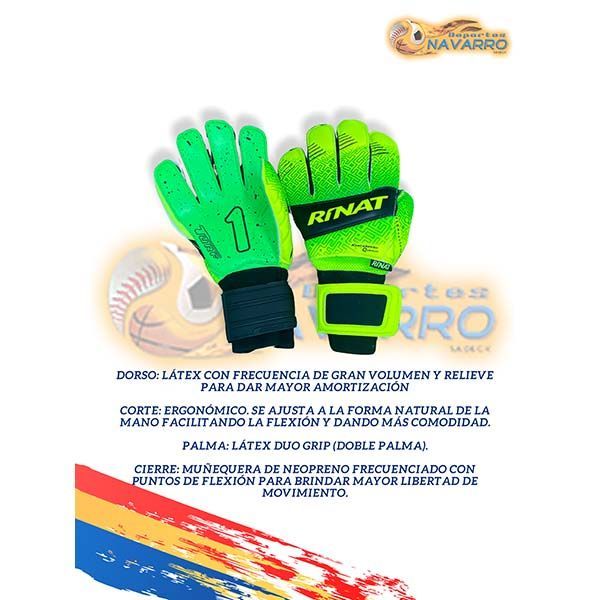 Guantes de Portero Rinat Verde