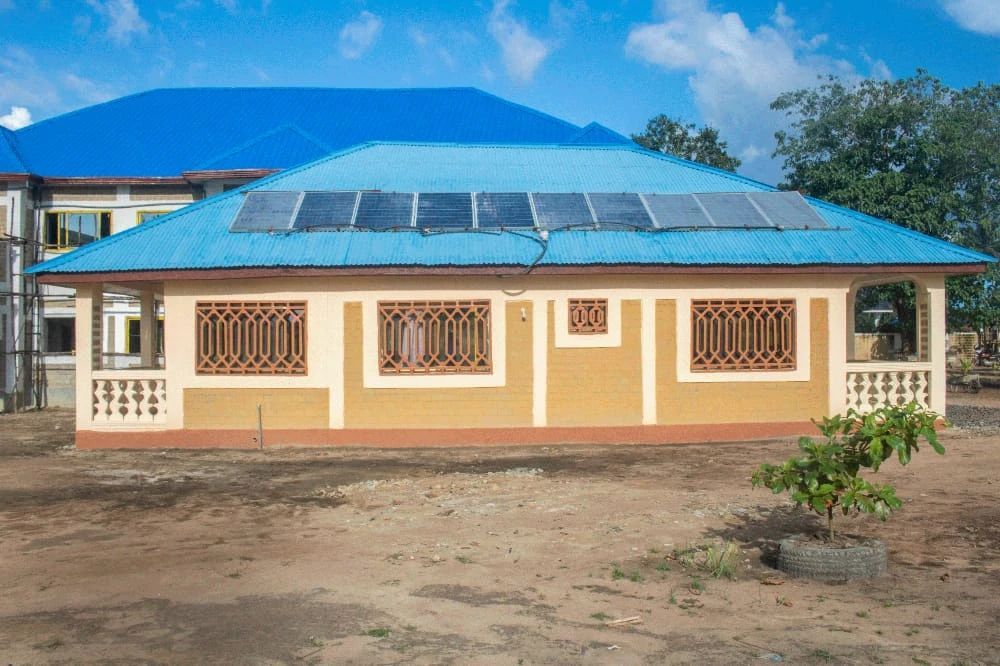 House With Solar Panels