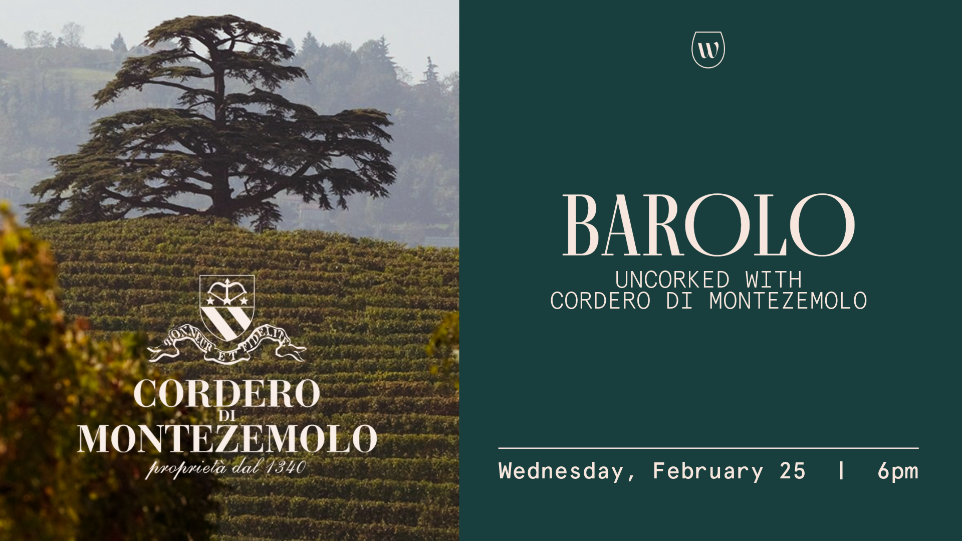 An event flyer for 