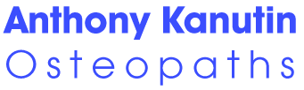Home page Anthony Kanutin Osteopaths Logo