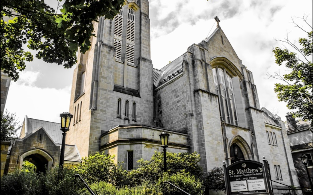an exterior photo of St. Matthew's Anglican Church