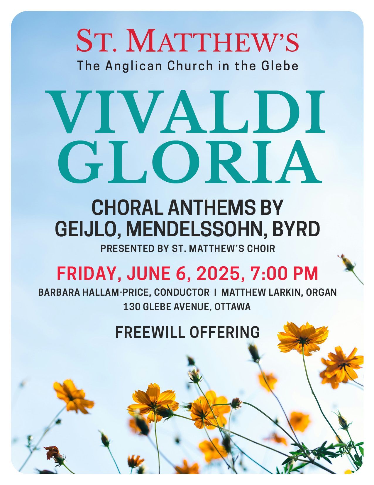 Vivaldi Gloria poster