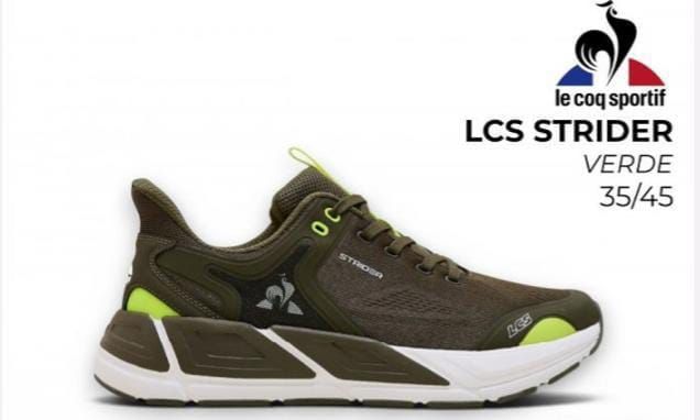 Le coq sportif Strider Verde/bco
