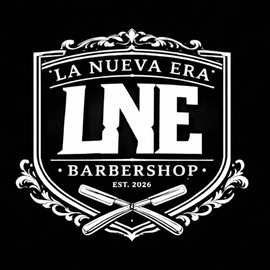 Logo for Narcos Menz Grooming: black and red barber tools overlayed on bold text.