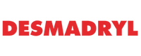 DESMADRYL, palabra roja sobre blanco.
