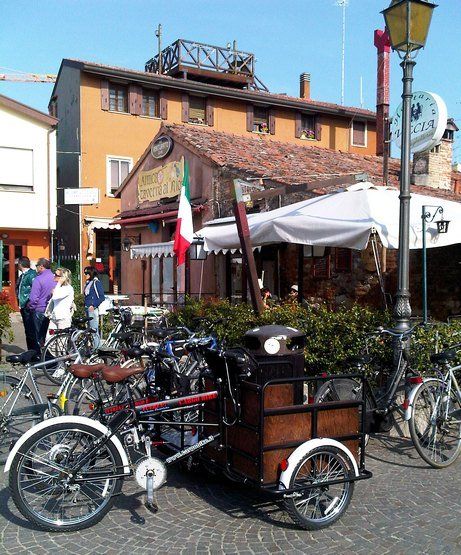 cargo bike elettrico a pedalata assistita per uso familiare