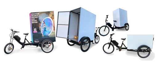 Scopri le DELIVERY Cargo Bike Cargo bike tricicli per Home delivery consegne a domicilio per logistica ultimo miglio