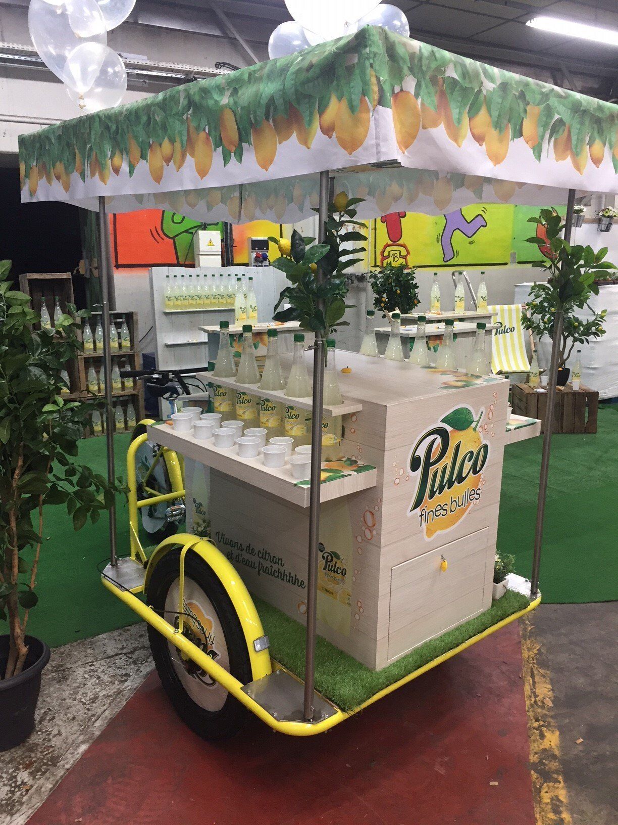 triciclo cargo bike pubblicitaria bicicletta promozione prodotti pulco