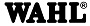 Wahl logo