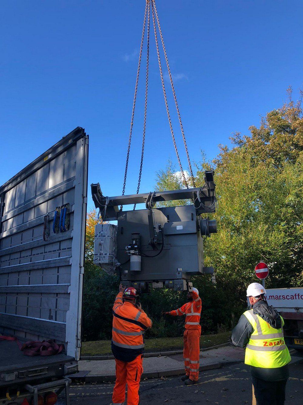 BMU Installation in Scotland