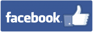 Facebook logo with the word