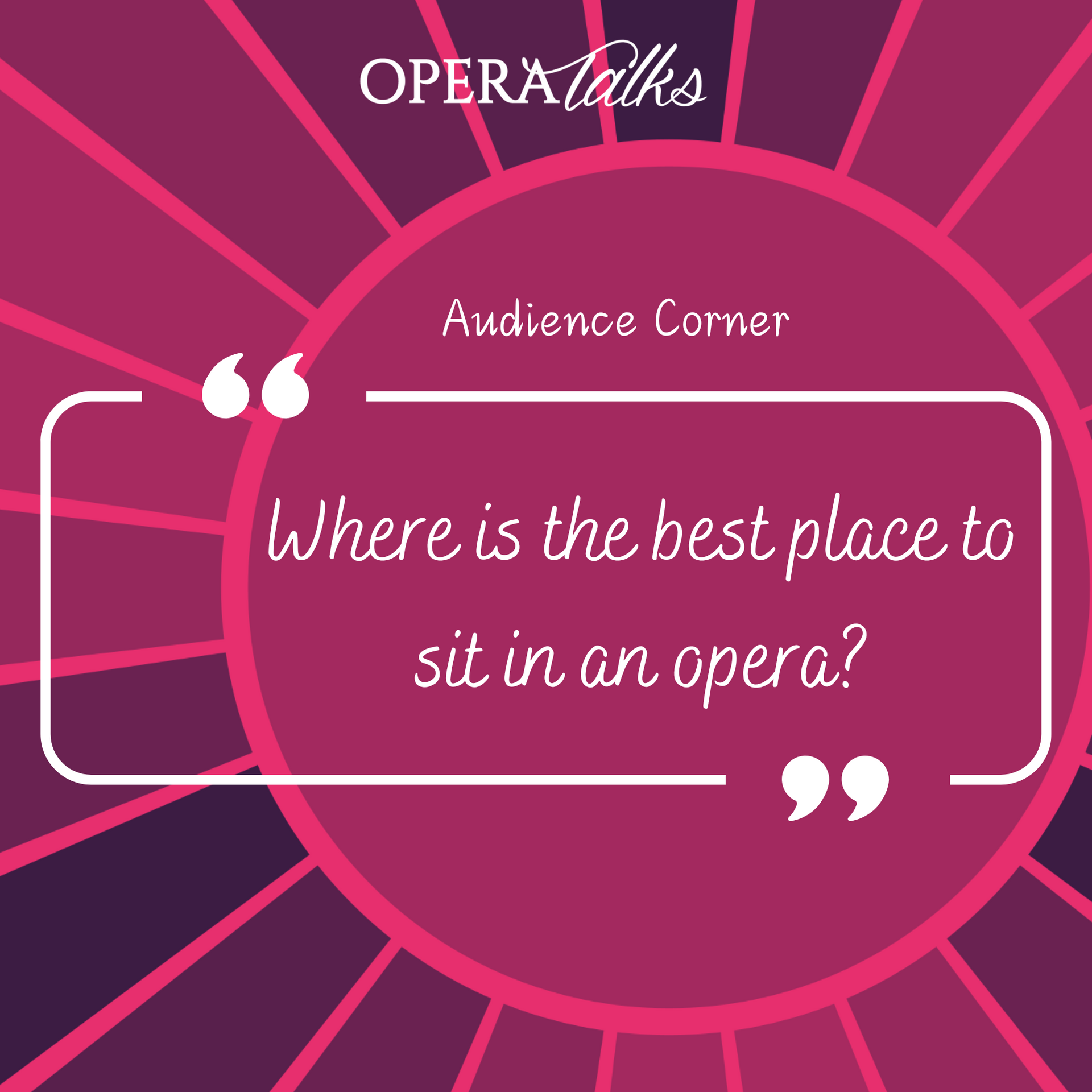 Opera Appreciation through a Conversation