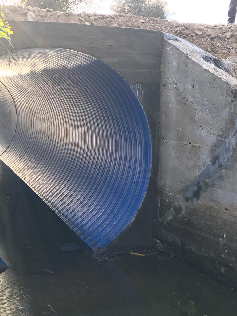 tubo per scolo acque piovane