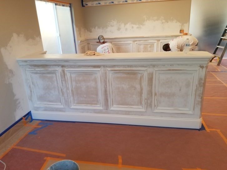 Painting before