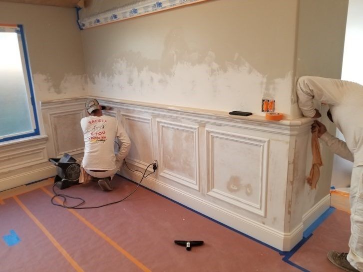 Interior Painting Before