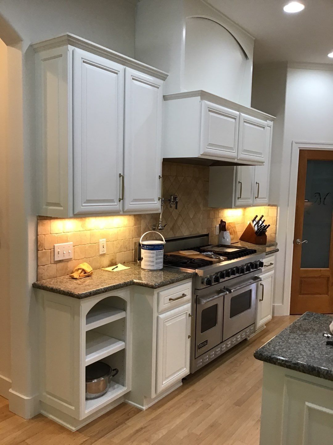 After Kitchen Cabinet Painting
