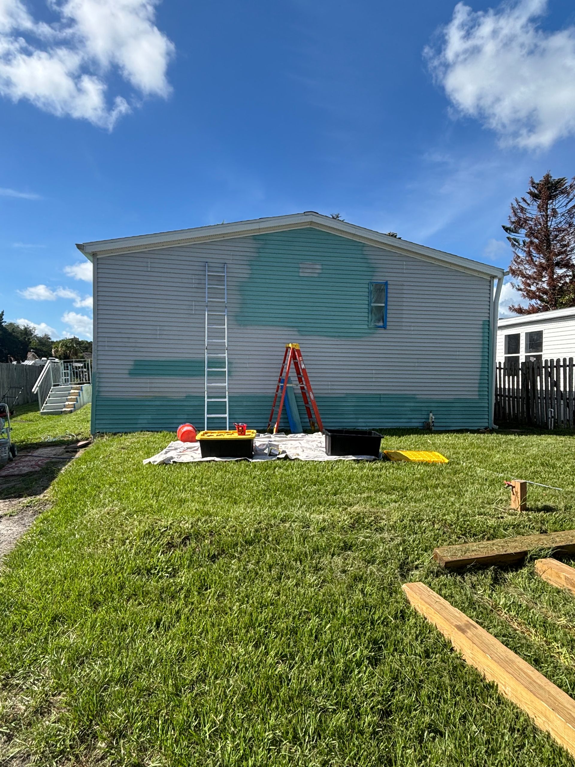 Professional exterior house painting in Volusia County, Florida, delivering enhanced curb appeal, long-lasting protection, and a flawless finish