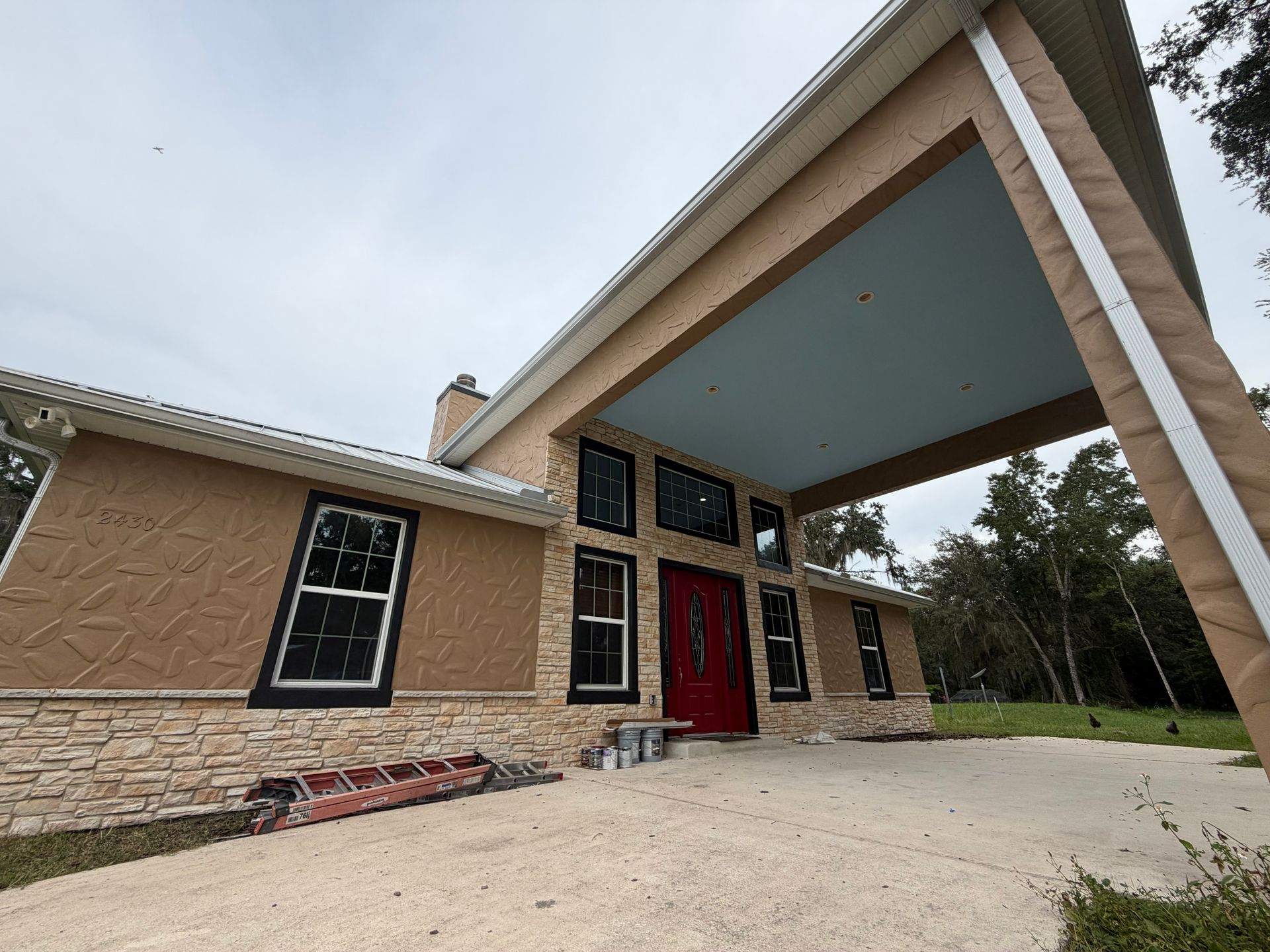 after front exterior view