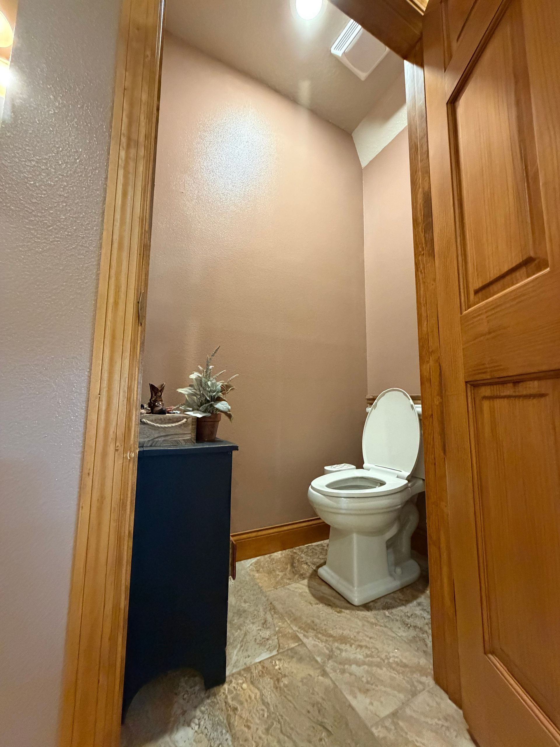 beautifully completed toilet room