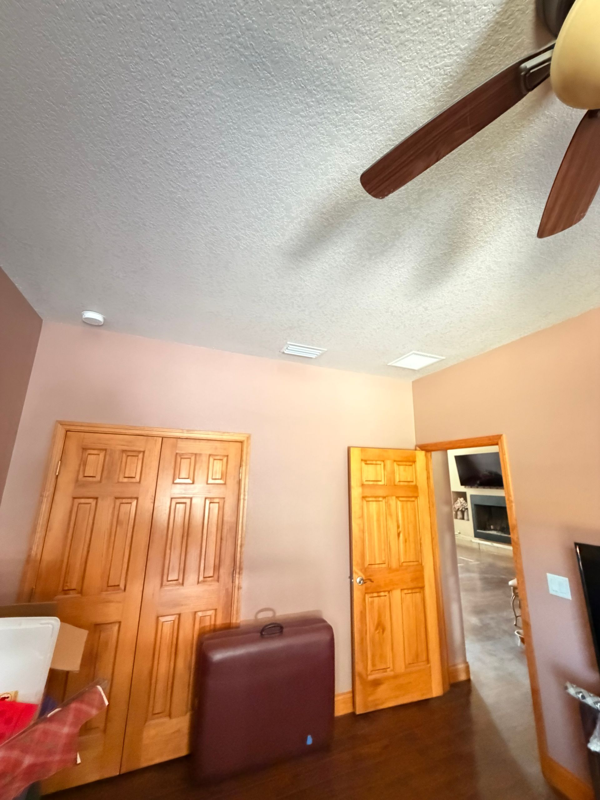 after painting the office