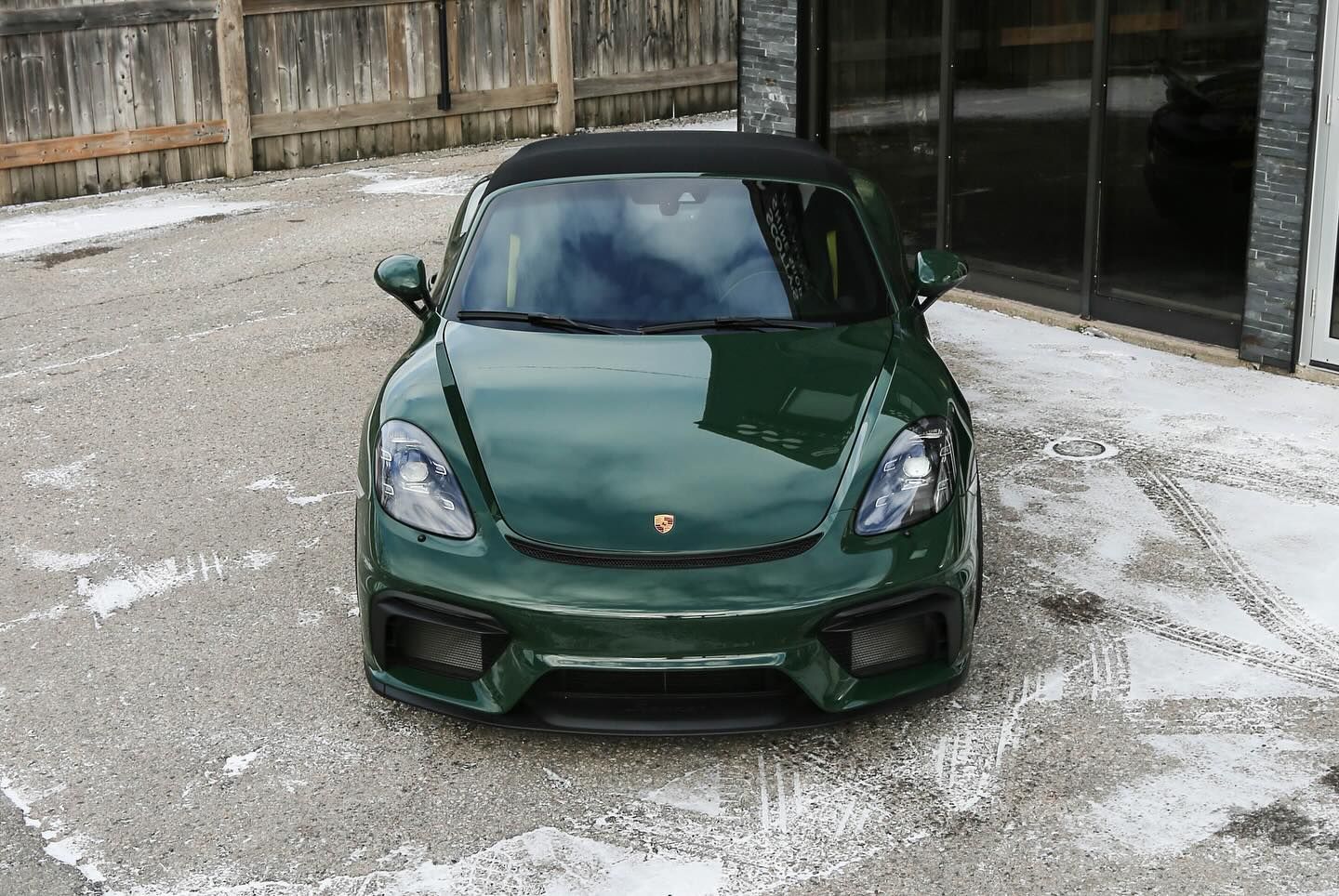 2021 Porsche 718 Spyder Xpel PPF, Window Tint, Ceramic Coating