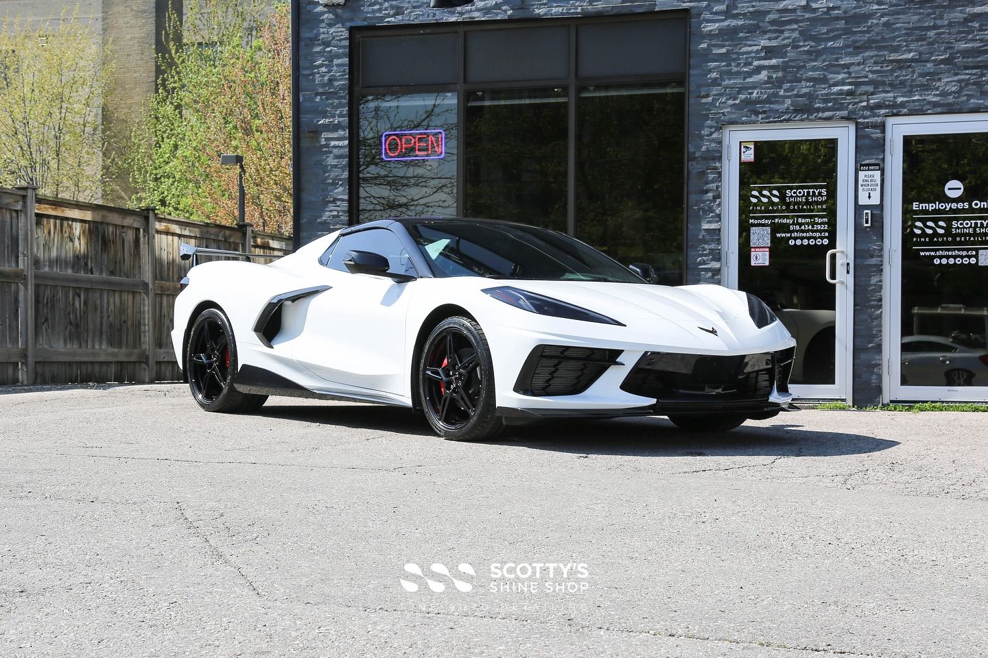 2024 Chevrolet Corvette Suntek PPF Window Film Ceramic Coating