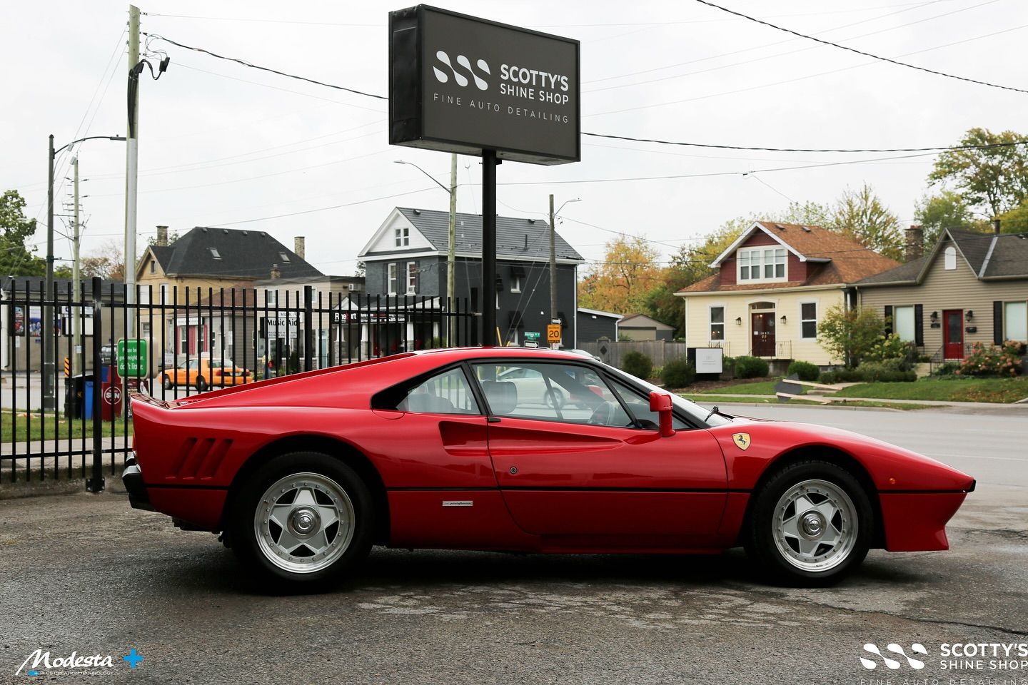 Ferrari 288 GTO Paint Correction Modesta Ceramic Coating