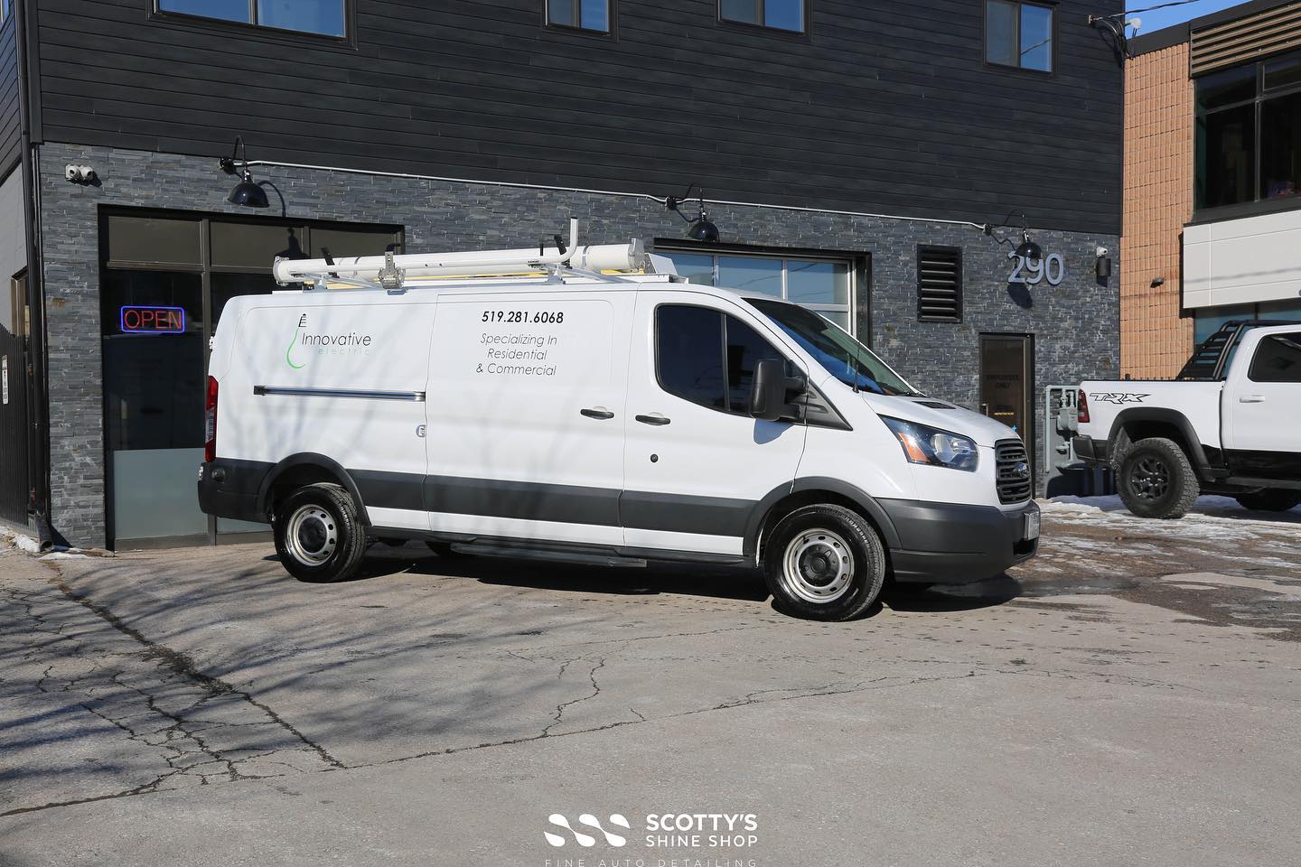 Ford Transit Van Auto detailing London Ontario