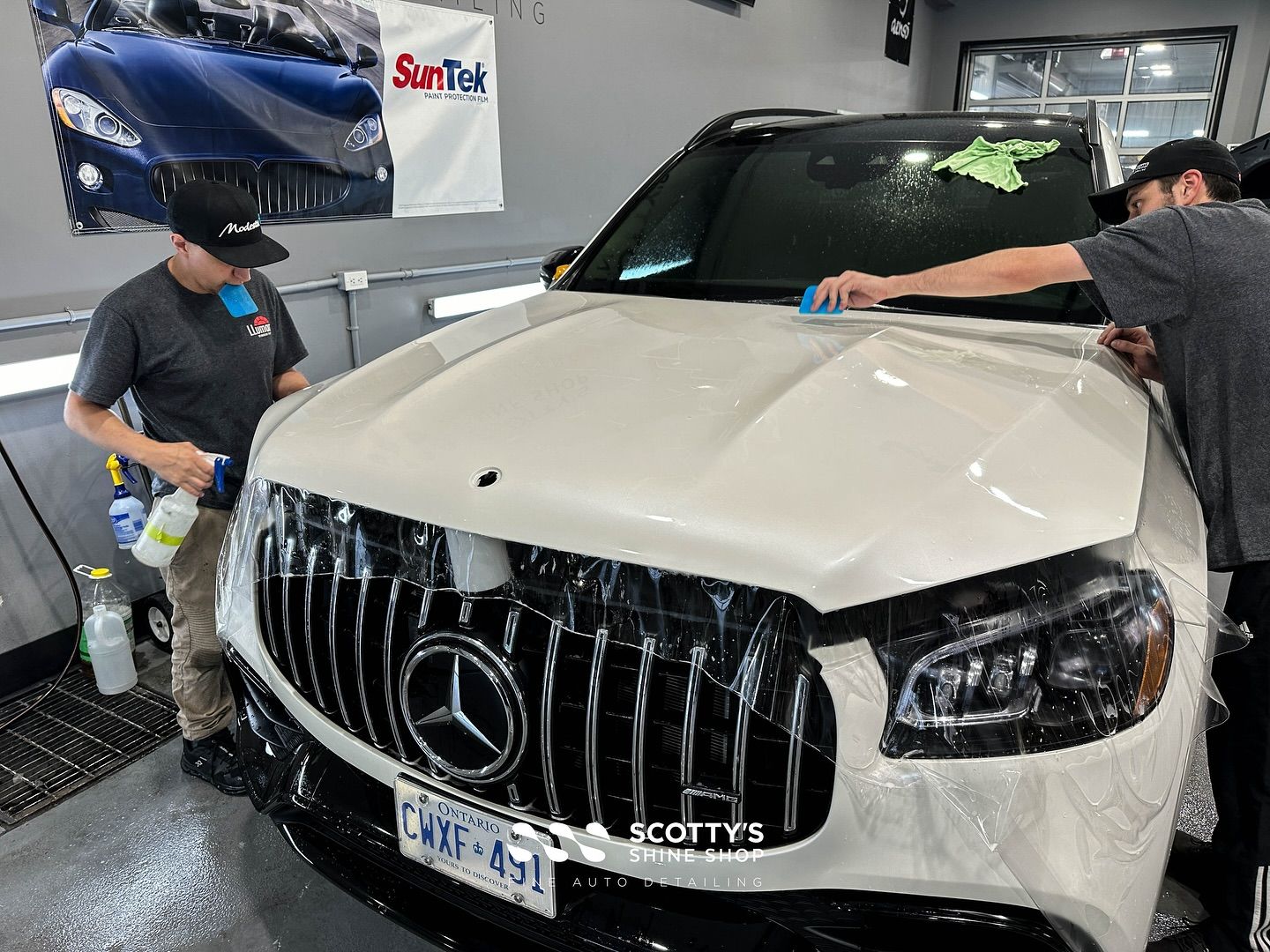 Mercedes GL63 Suntek Paint Protection Film London, Ontario