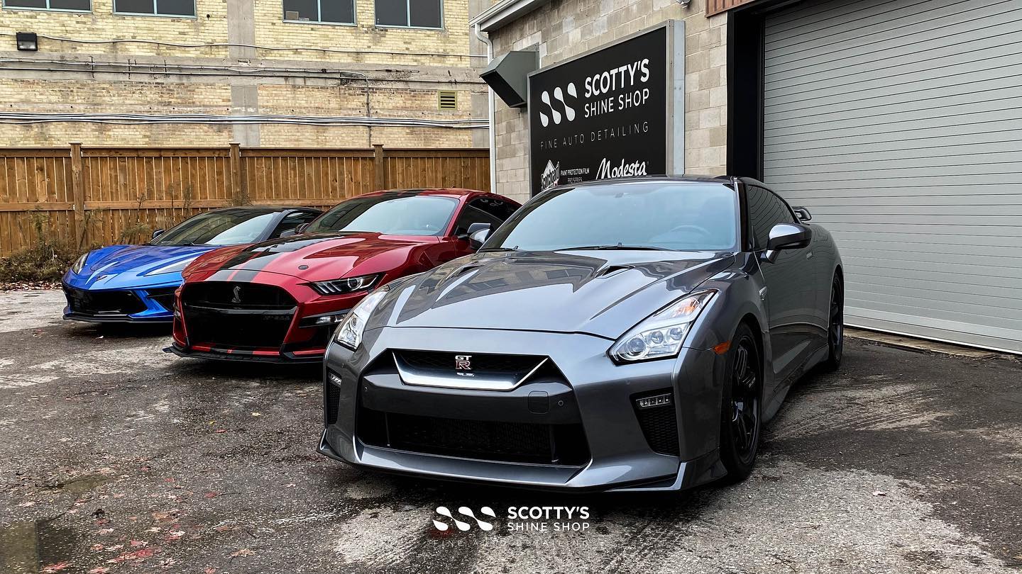Nissan Ford Mustang Shelby GT, Corvette C8 Car Detailing London