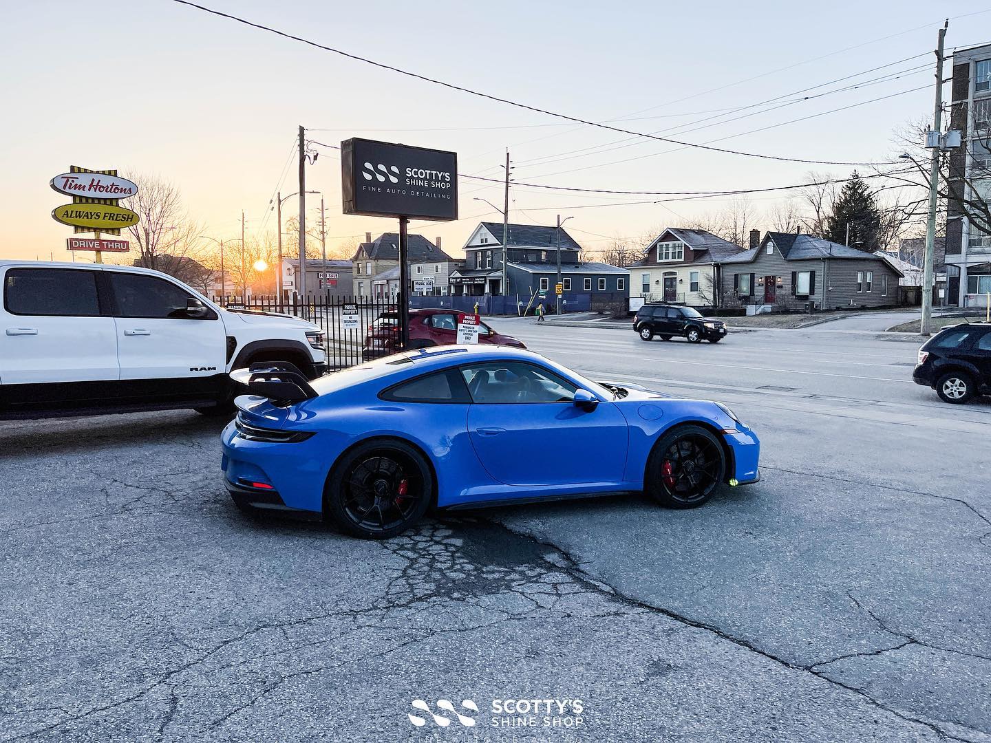 Porsche 911 GT3 Car Detailing London, Ontario