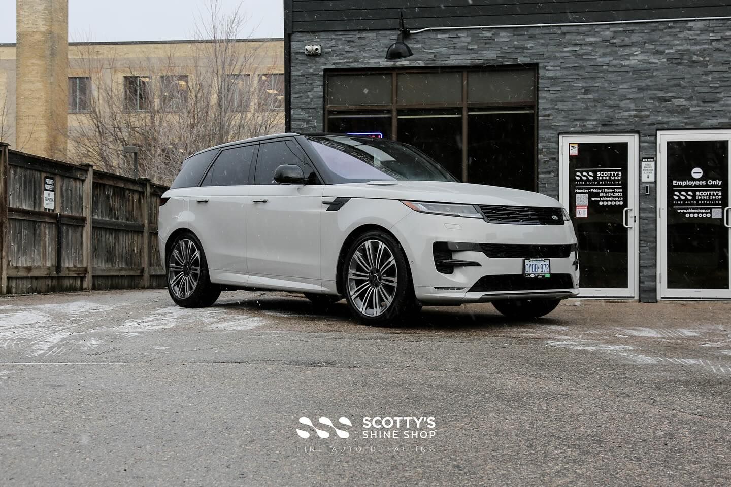 Range Rover Sport Interior Detailing London, Ontario