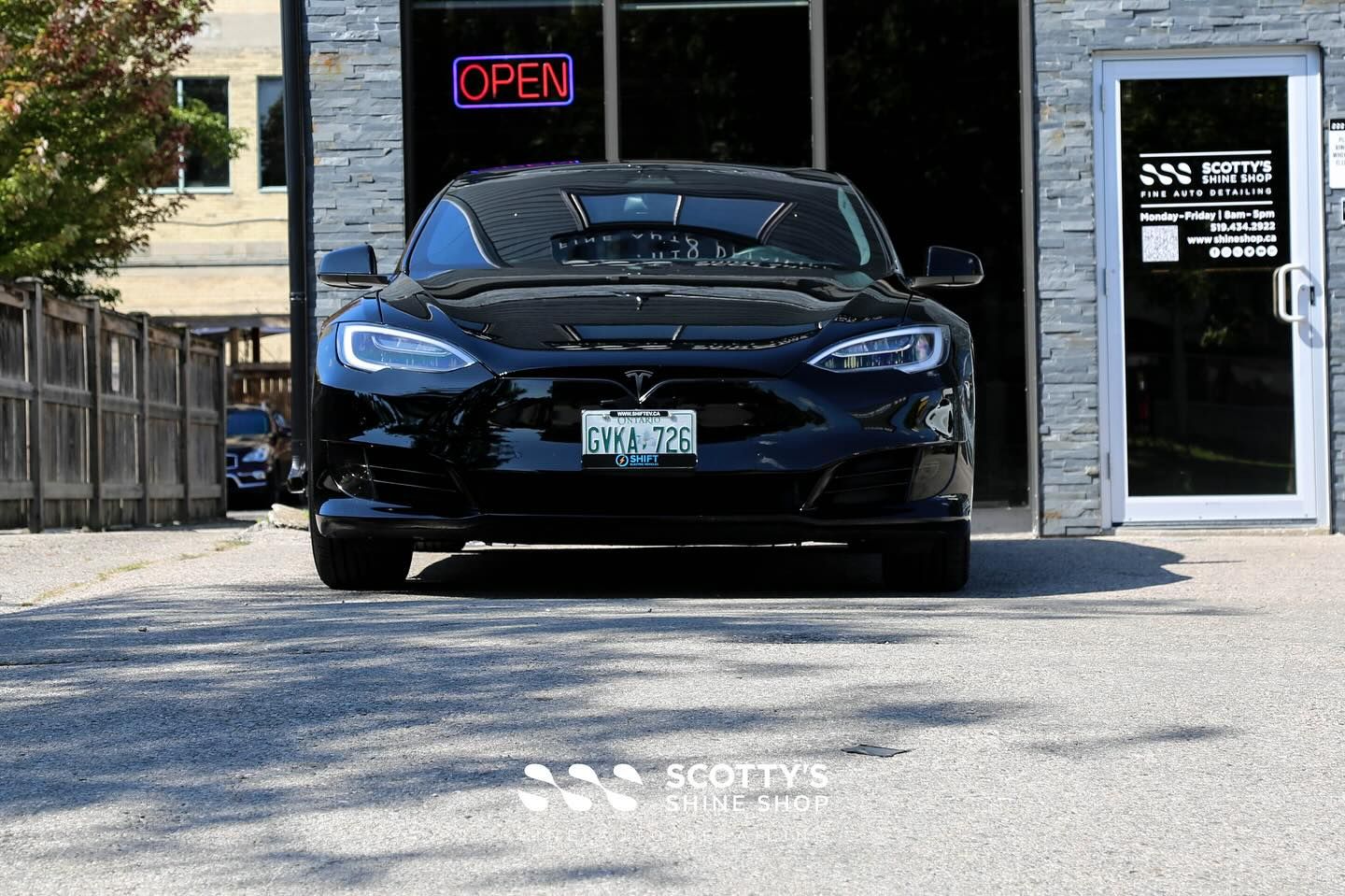 Tesla Model S Full Front End Xpel Paint Protection Film London