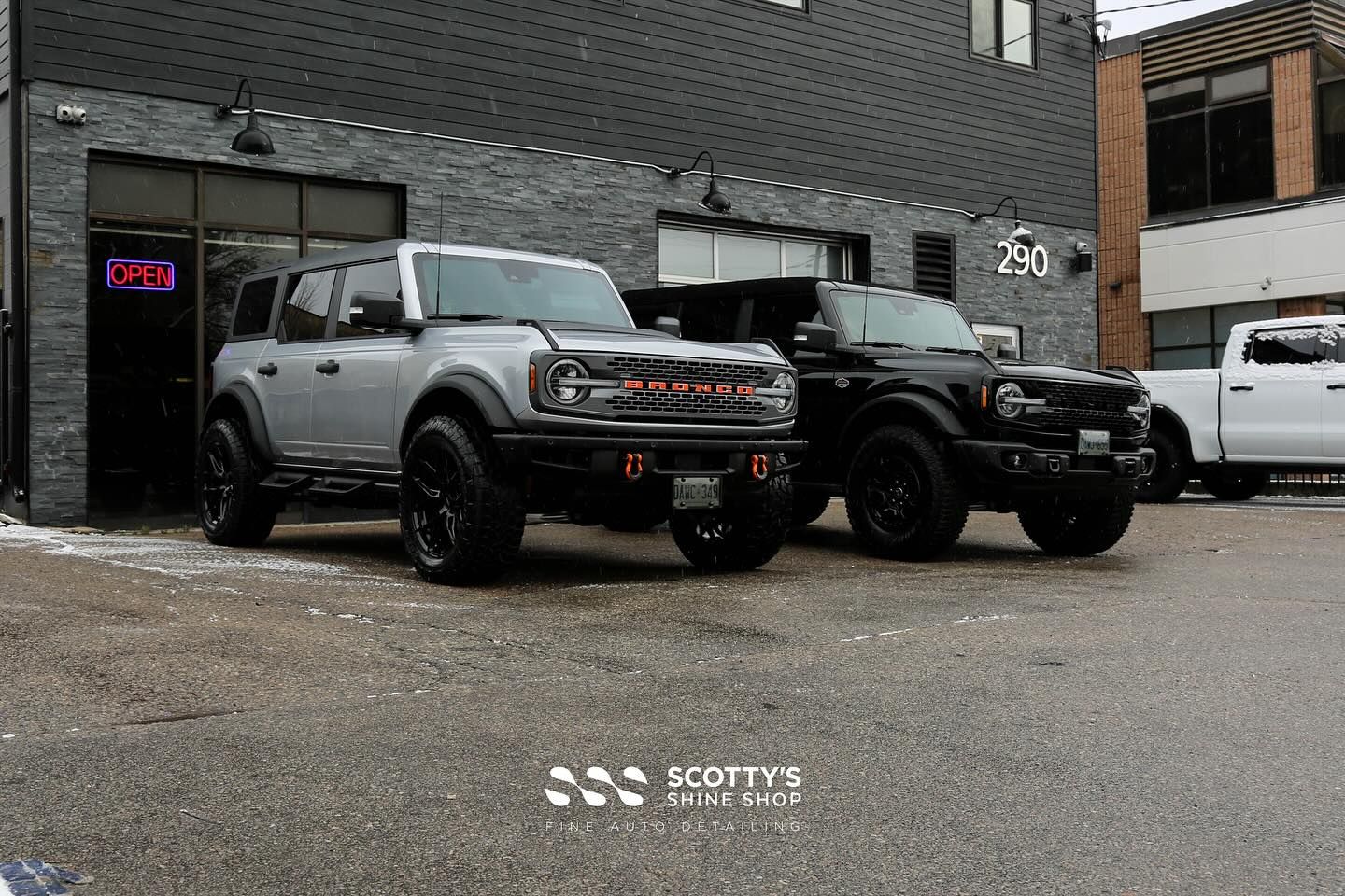 Two 2024 Ford Bronco's Car Detailing London, Ontario Canada