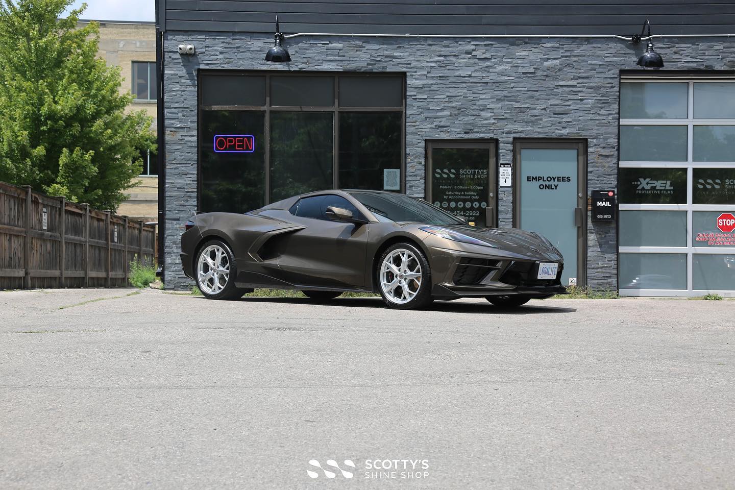 Chevrolet Corvette C8 Car Detailing London, Ontario