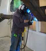 Finished welding railing by NRK Welding LLC