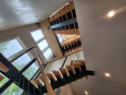 New stairs built by NRK Welding LLC