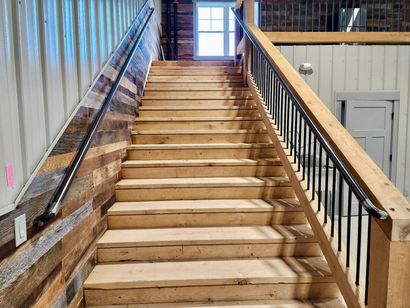 New stairs built by NRK Welding LLC