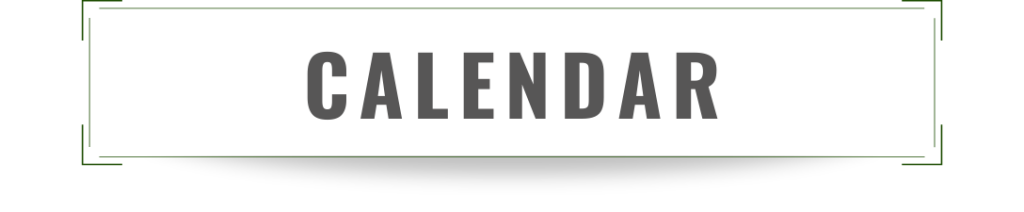 youth ministry calendar