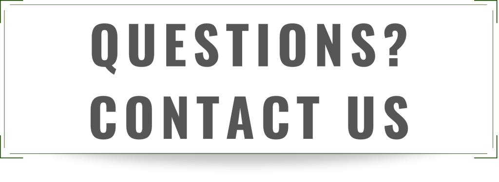 Questions? Contact Us