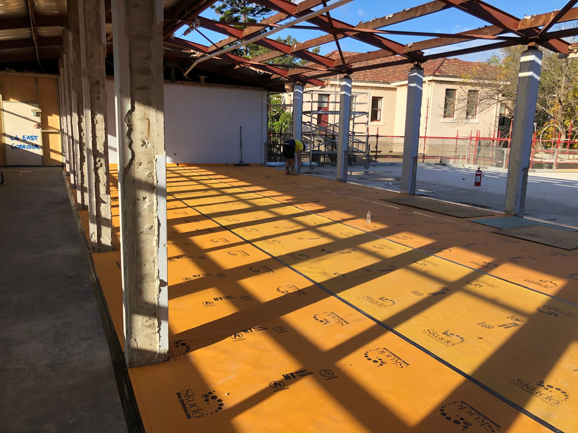 The top benefits of temporary concrete floor protection