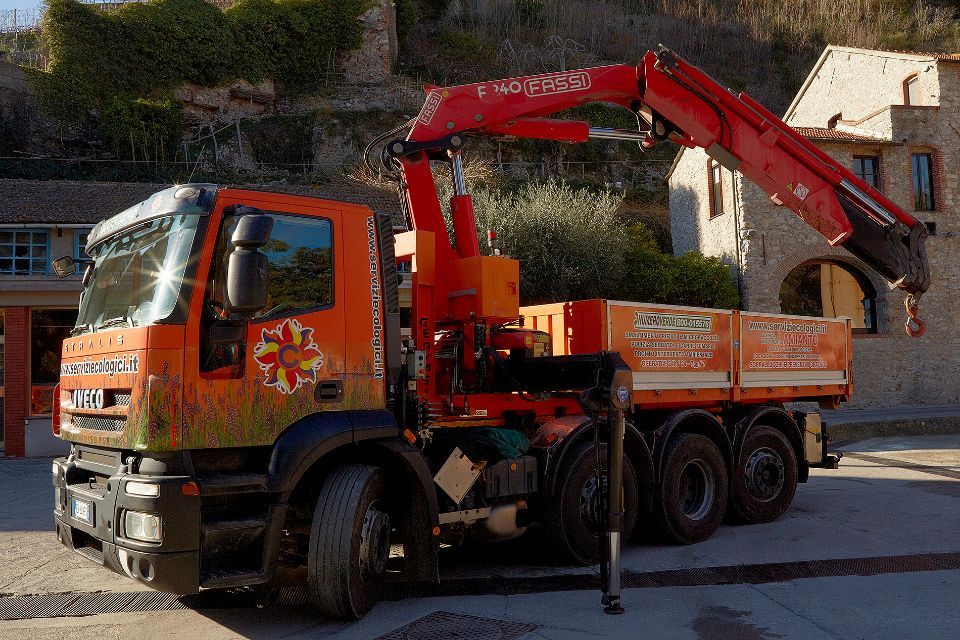 Vehicle with mechanical arm