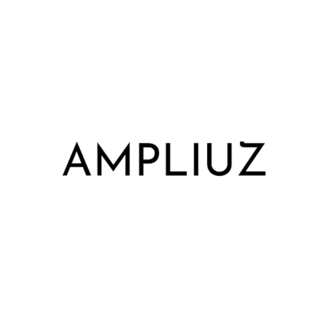 AMPLIUZ logo in black text on a white background.