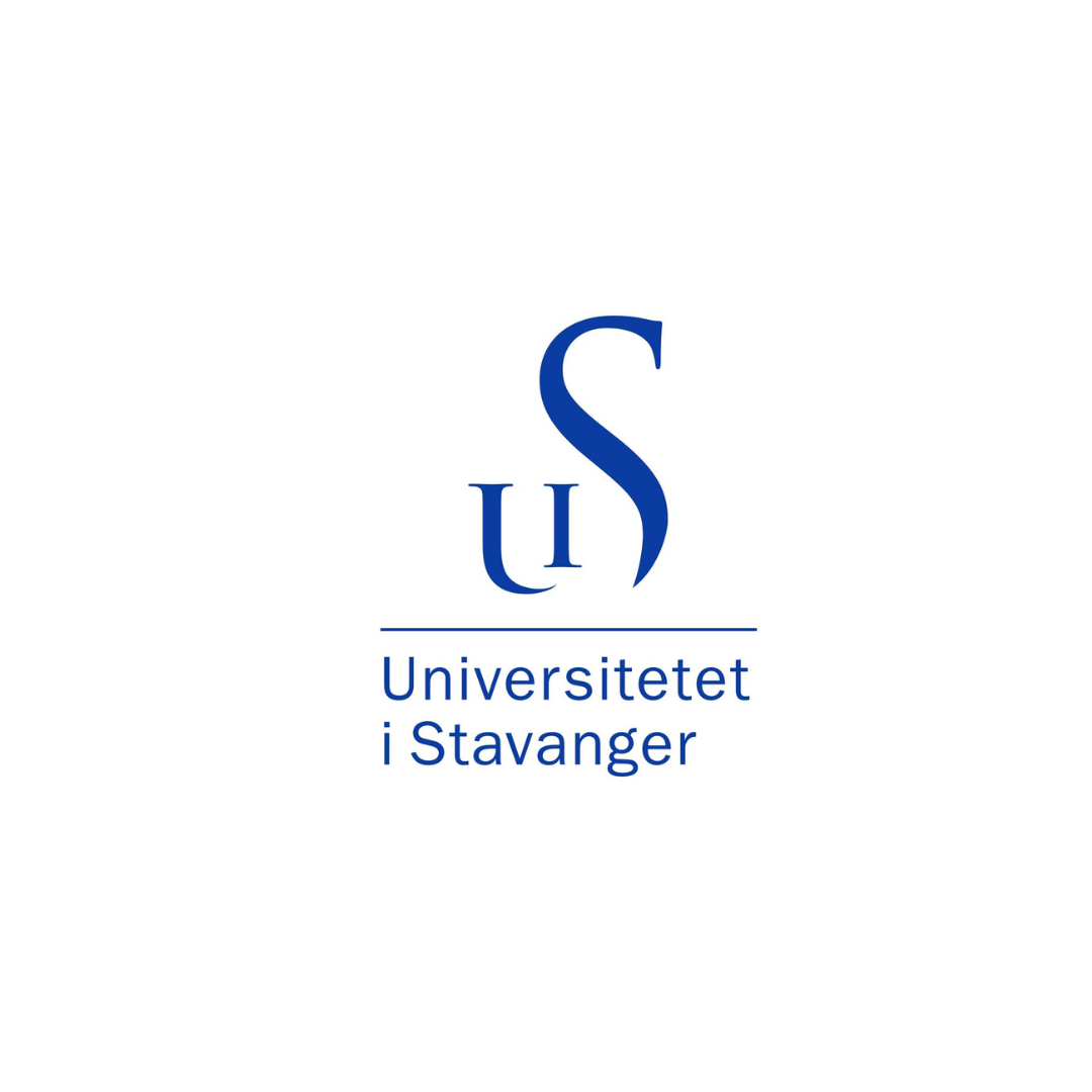 Logo of Universitetet i Stavanger, Norway. Blue